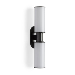Harlin Modern Milk Glass 2-Light Wall Sconce-Vancei