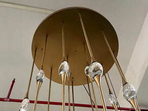 Pezz Round 12 Cluster Chandelier altezza height 700cm/275"