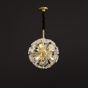 Classic Brass Dandelion Chandelier-Vancei