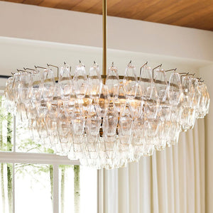 Florence Glass Round Chandelier