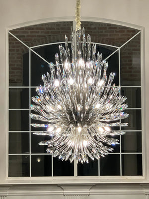 Lily Starburst Crystal Sputnik Chandelier-Vancei