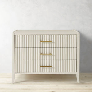 Hughes 3-Drawer Nightstand