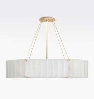Willamette 48" Oval Round Crystal Chandelier