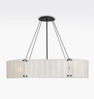 Willamette 48" Oval Round Crystal Chandelier