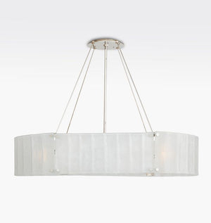 Willamette 48" Oval Round Crystal Chandelier