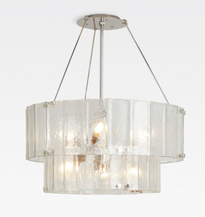 Willamette 32" Double Tier Crystal Chandelier
