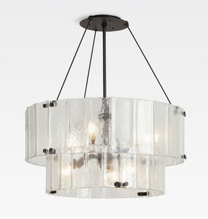 Willamette 32" Double Tier Crystal Chandelier