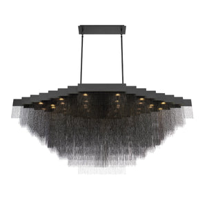 Bloomfield LED Chandelier Black