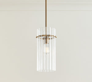 Lumiere Crystal Pendant 6.5"