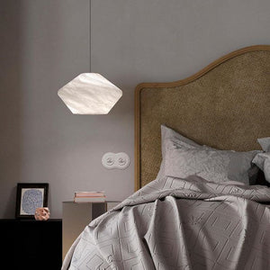 Alabaster Modern Comet Pendant-Vancei