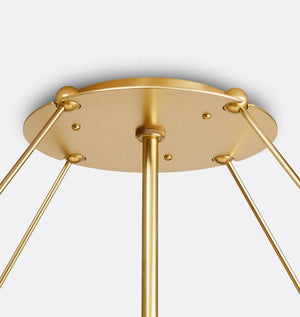 Willamette 48" Round Crystal Chandelier