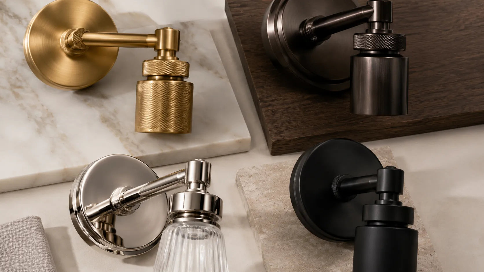 Brass, Bronze, Nickel, or Black? How to Choose the Right Lighting Finish