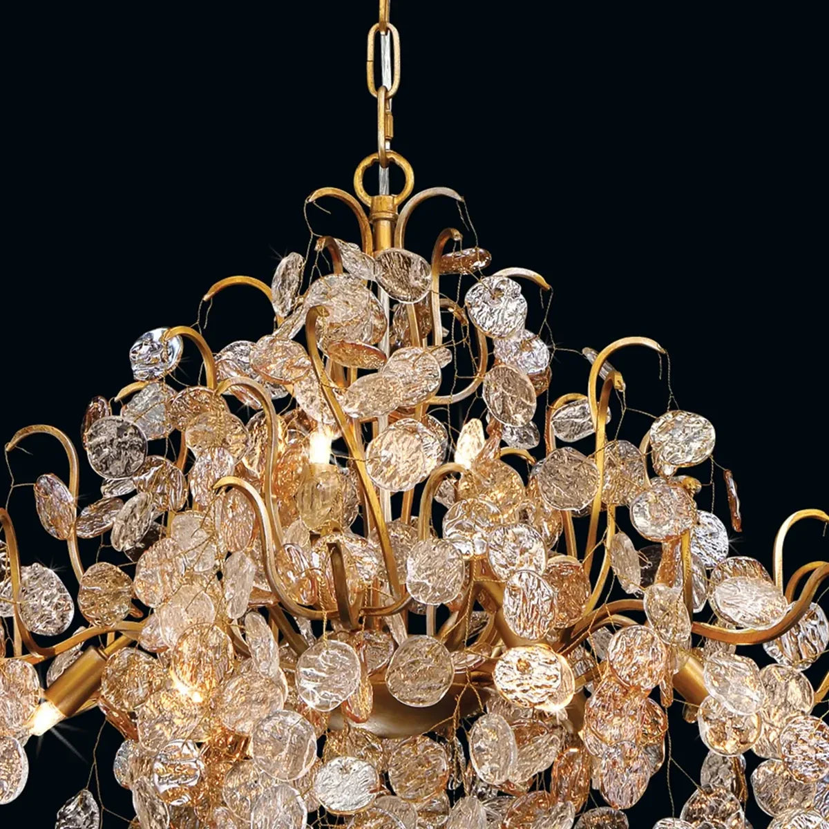 Campo Round Chandelier 8 Light 26"W