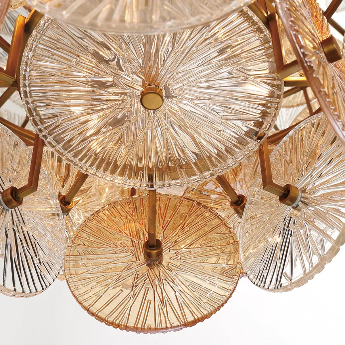 Suna Round Chandelier 27 Light 40"W