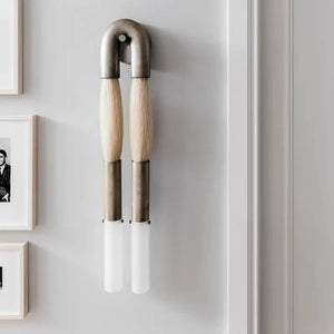 Antonia Horsehair Double Sconce