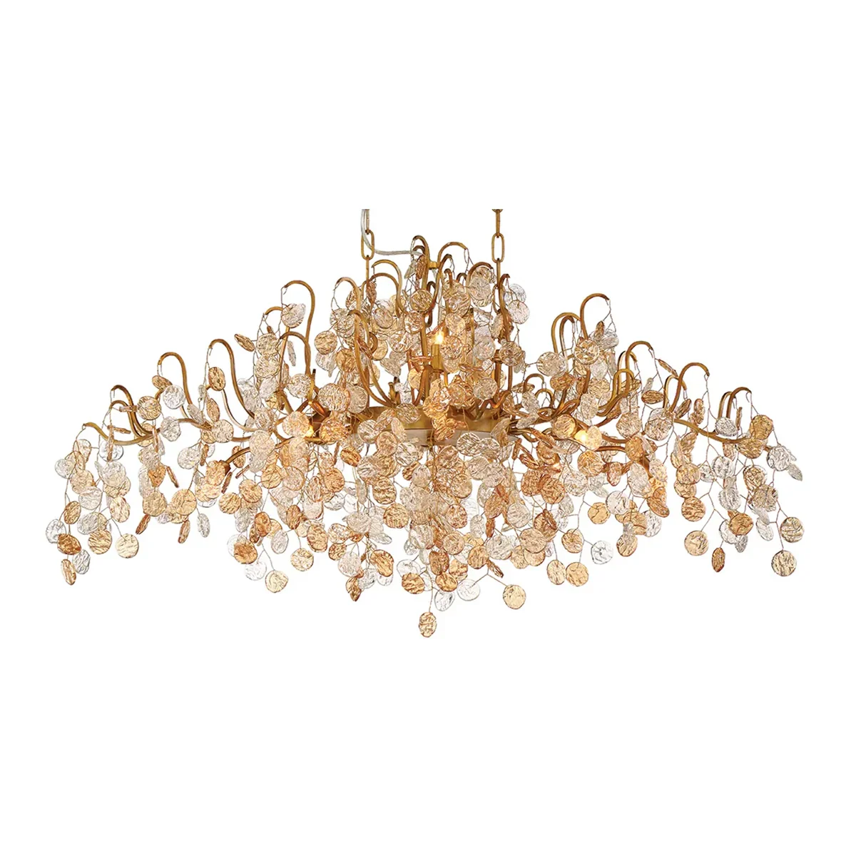Campo Linear Chandelier 10 Light 45"W