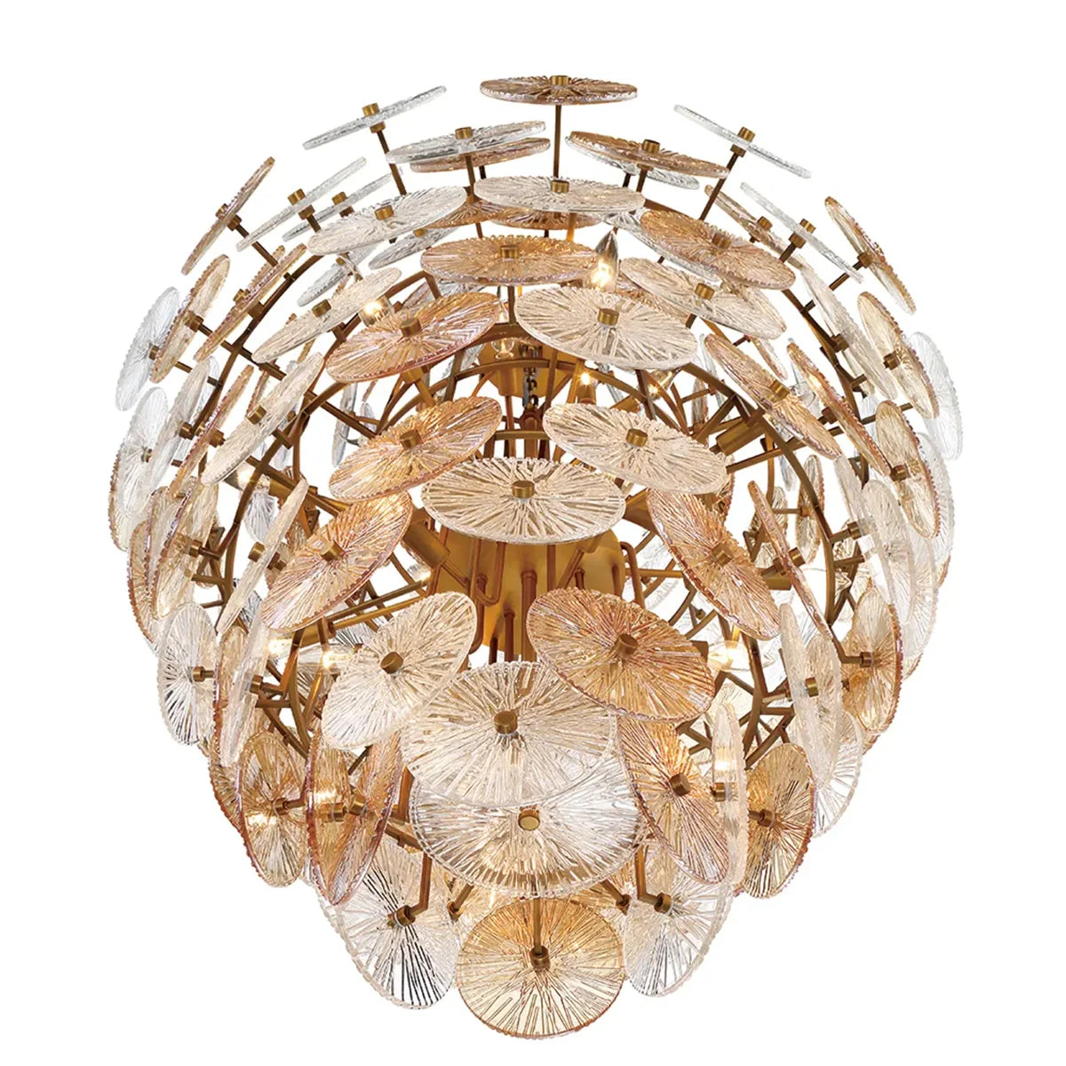 Suna Round Chandelier 27 Light 40"W