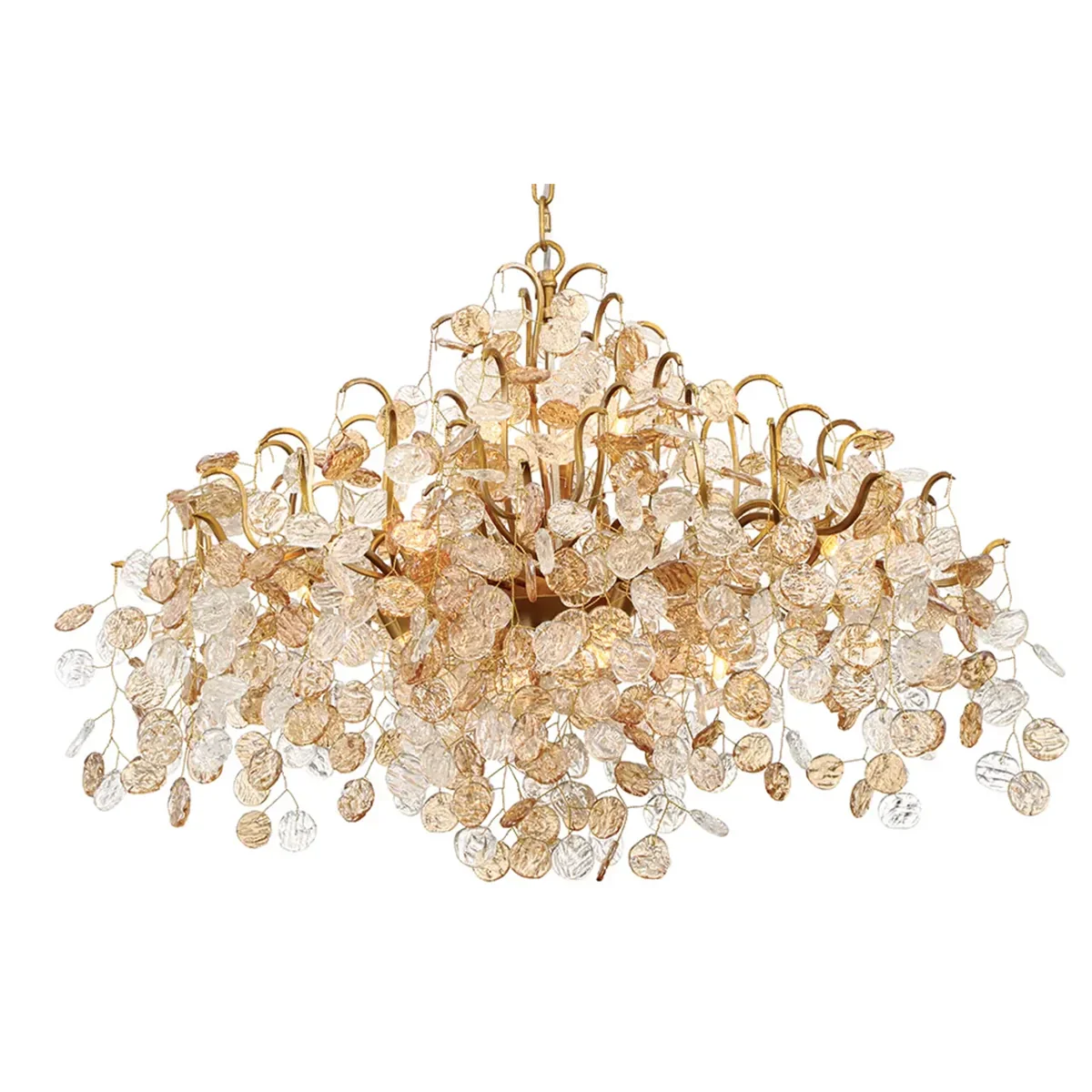 Campo Round Chandelier 8 Light 26"W