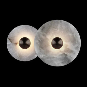 Median Alabaster Flush mount - 2 Surface