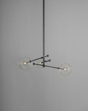 RD 15 3 Arms Chandelier