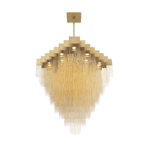 Bloomfield LED Chandelier Gold