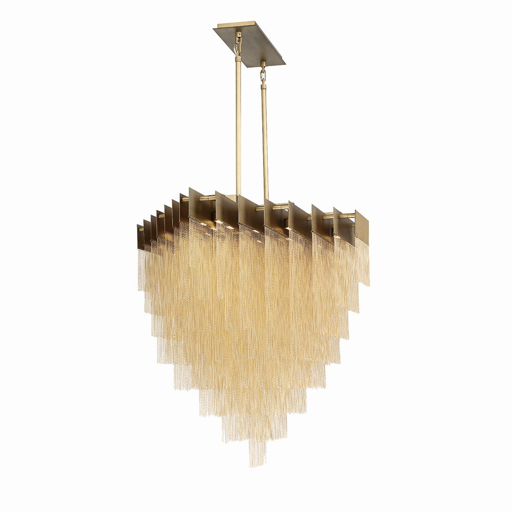 Bloomfiel LED Chandelier Gold