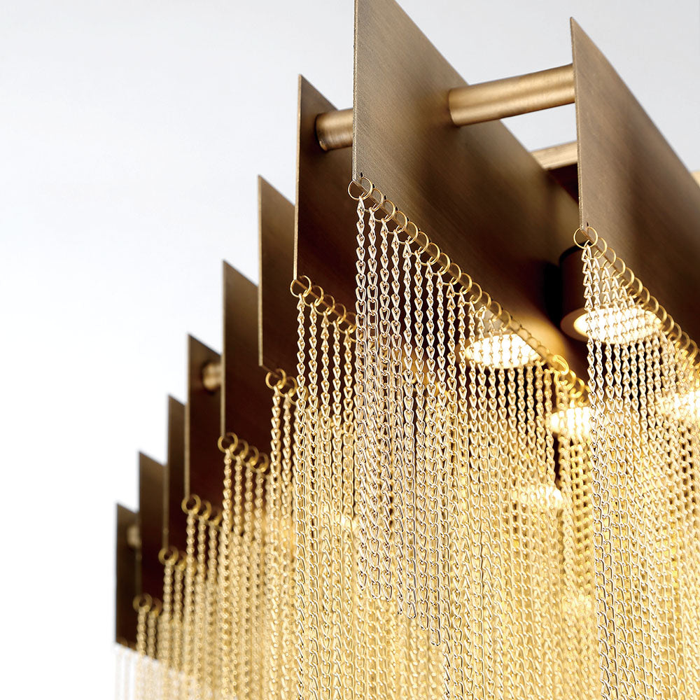 Bloomfiel LED Chandelier Gold
