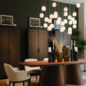 Arica Alabaster Linear Chandelier - Oasislives