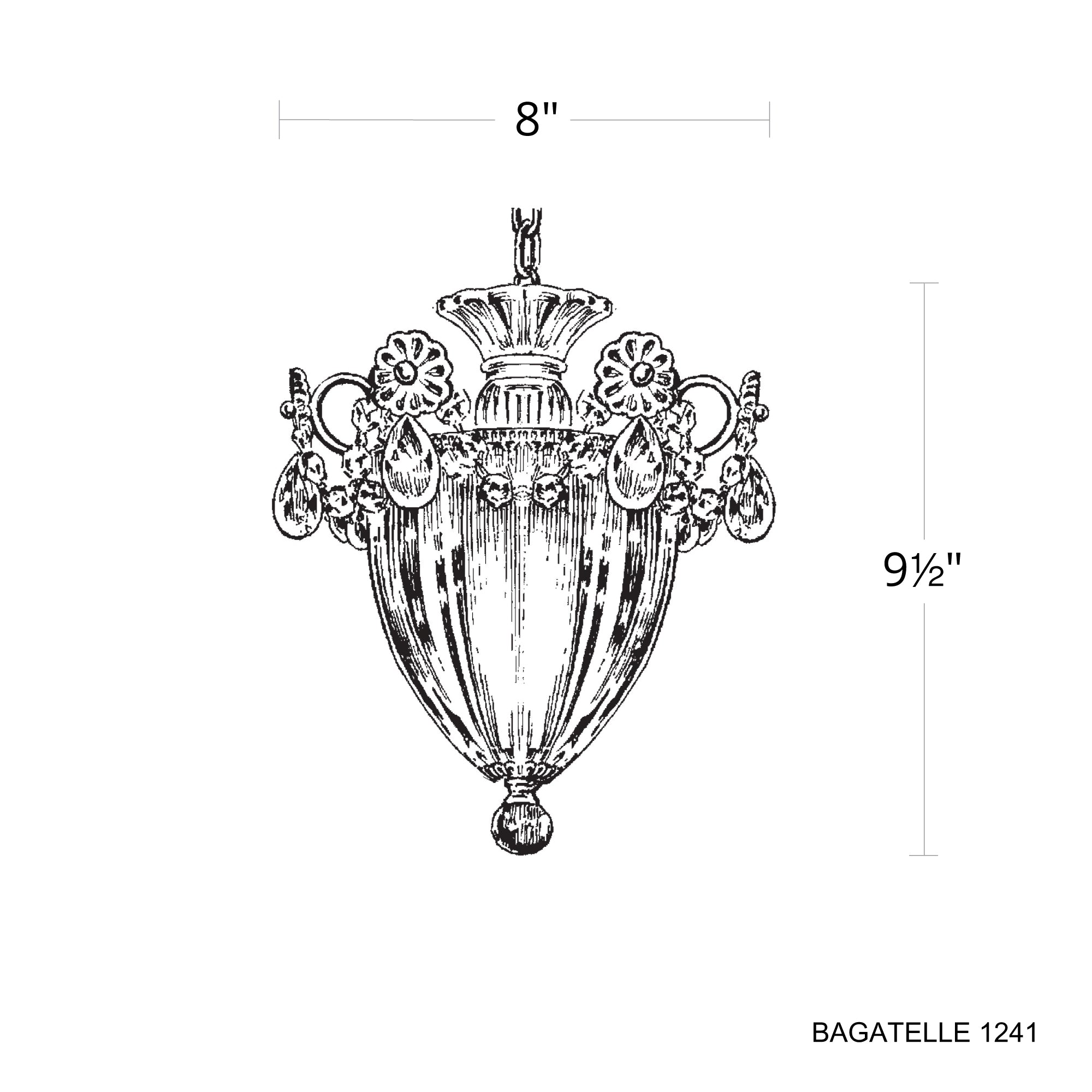 Bagatelle 1-Light Mini Pendant-Vancei