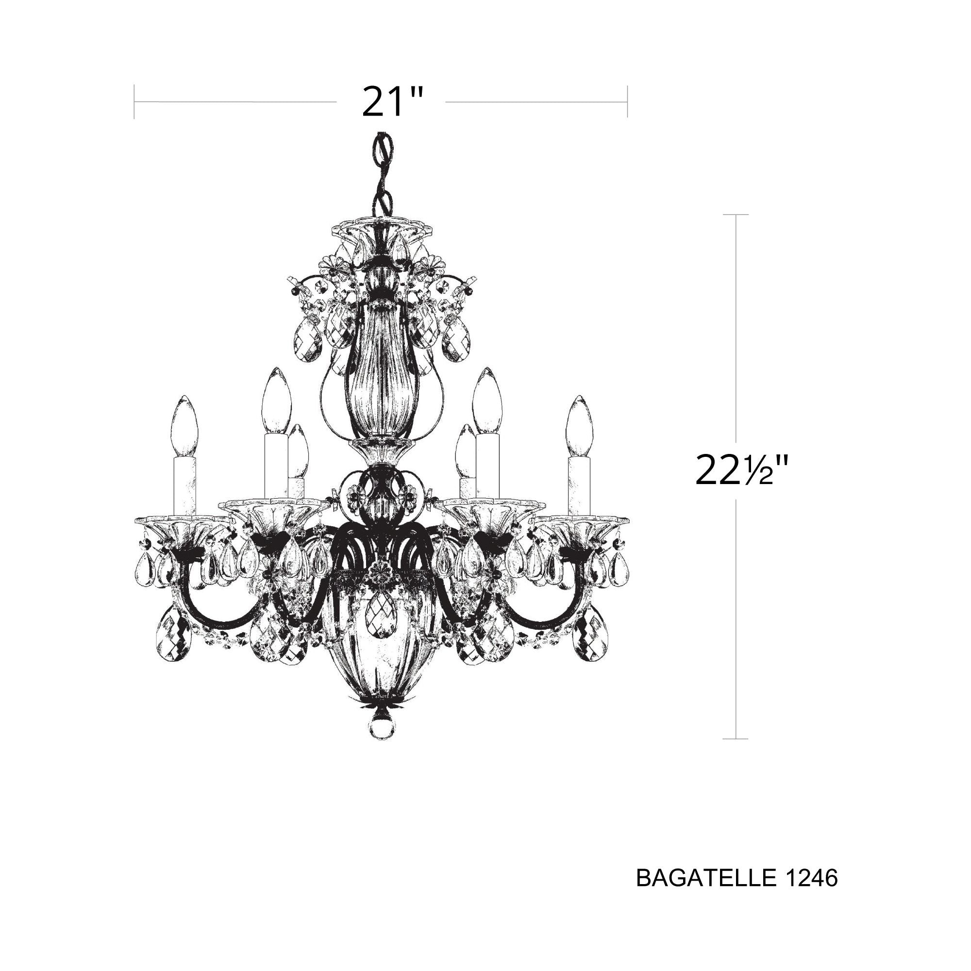 Bagatelle 7-Light Chandelier-Vancei
