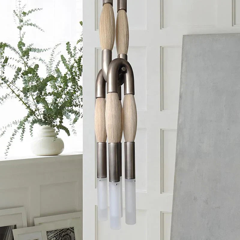 Antonia Horsehair Pendant 4-Light