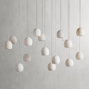 Arica Alabaster Linear Chandelier - Oasislives