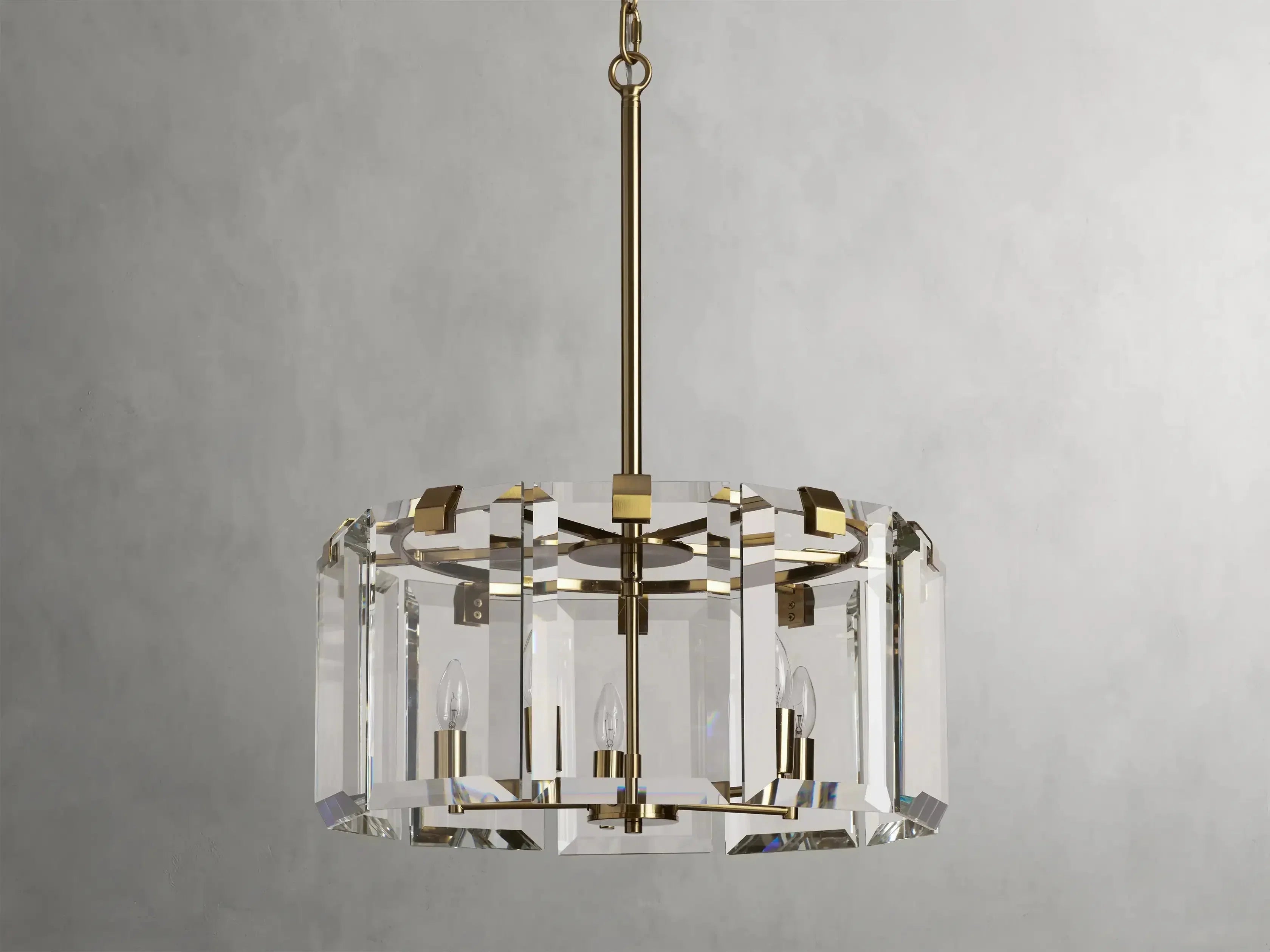 Crystal Prism Round Chandelier 5Light 7Light