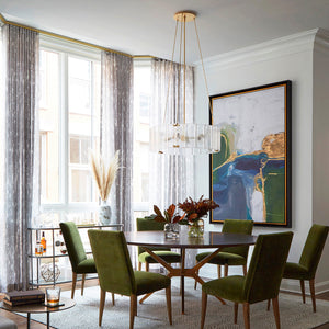 Willamette 32" Round Crystal Chandelier