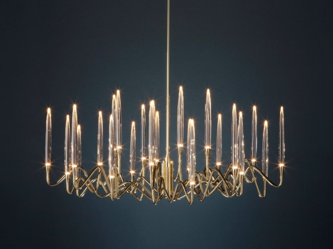 Pezzo Round Chandelier 23"W 33"W 47"W 55"W-Vancei
