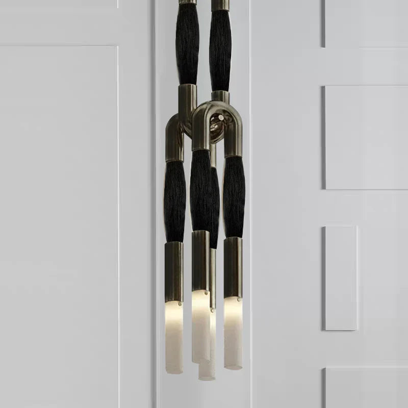 Antonia Horsehair Pendant 4-Light