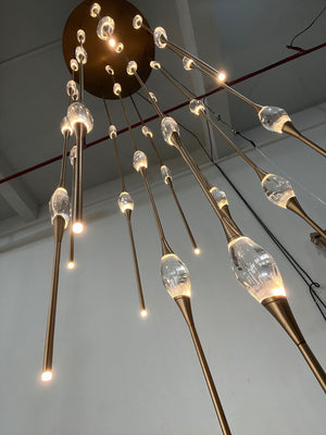 Pezz Round 12 Cluster Chandelier altezza height 700cm/275"