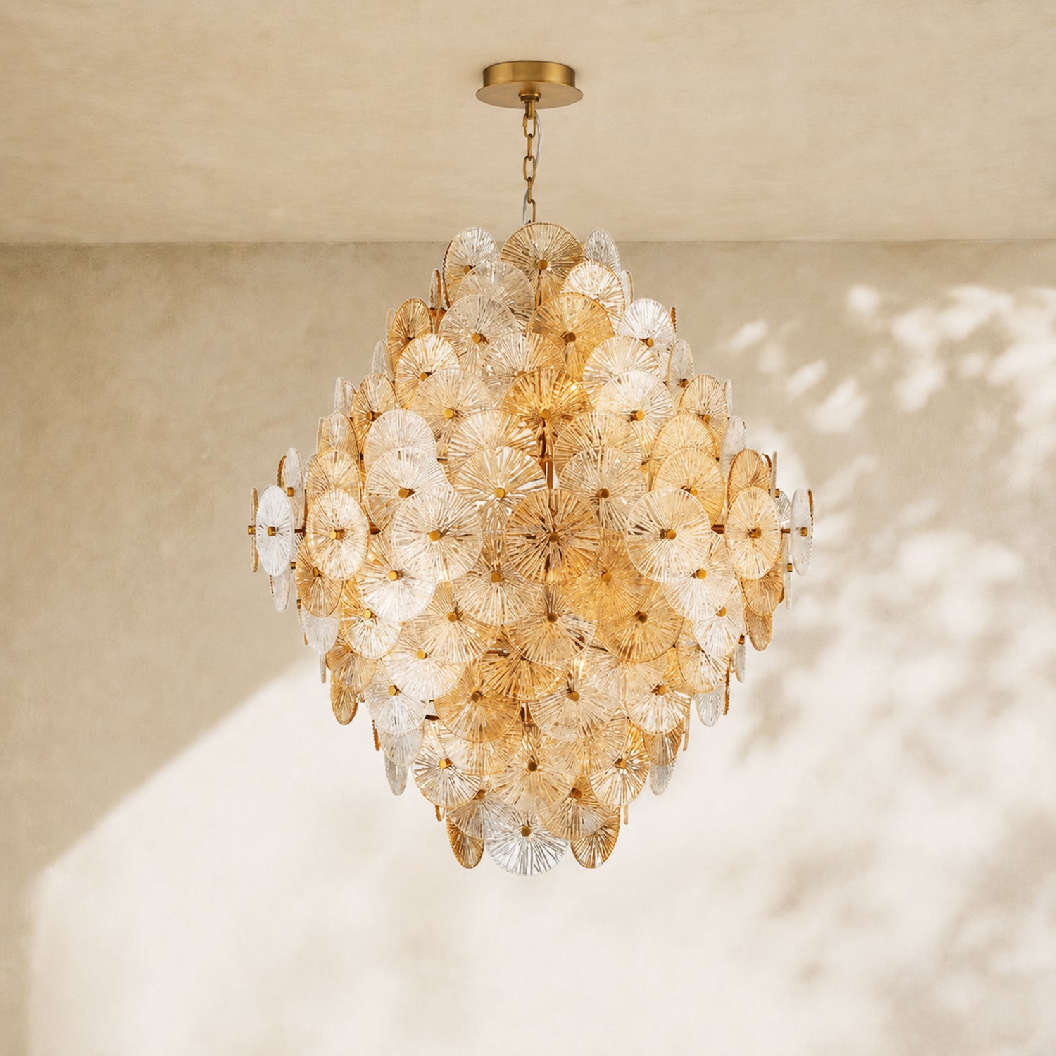 Suna Round Chandelier 27 Light 40"W