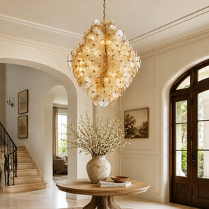Suna Round Chandelier 27 Light 40"W