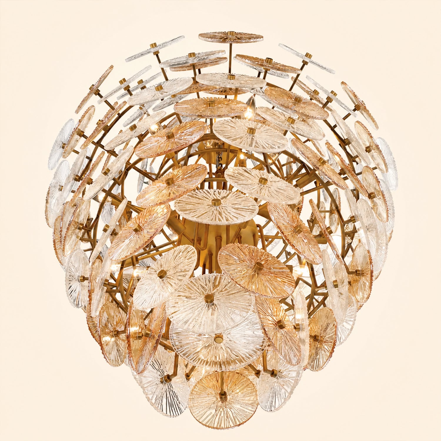 Suna Round Chandelier 27 Light 40"W