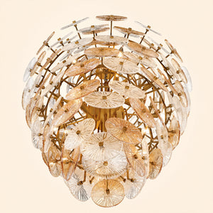 Suna Round Chandelier 27 Light 40"W