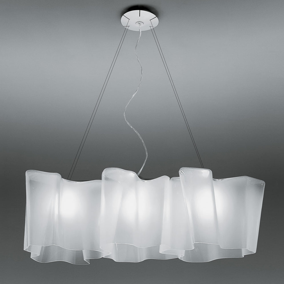 Logico Triple Linear Chandelier  15.75"W-Vancei