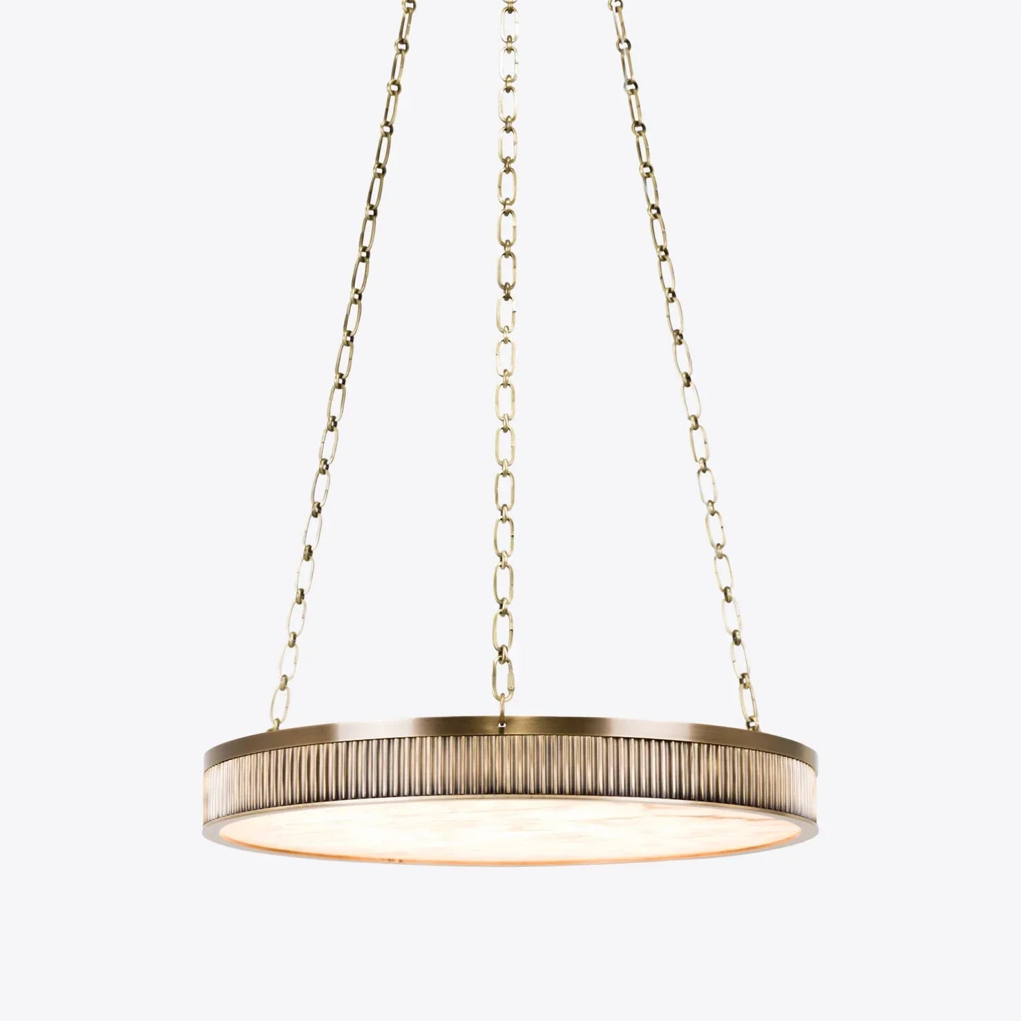 Chaplin Alabaster Plafonnier Chandelier - Oasislives