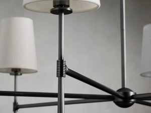 Rhodes Round Chandelier 4/6 Light For Living Room