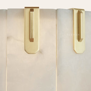 Nadia Alabaster LED Sconce