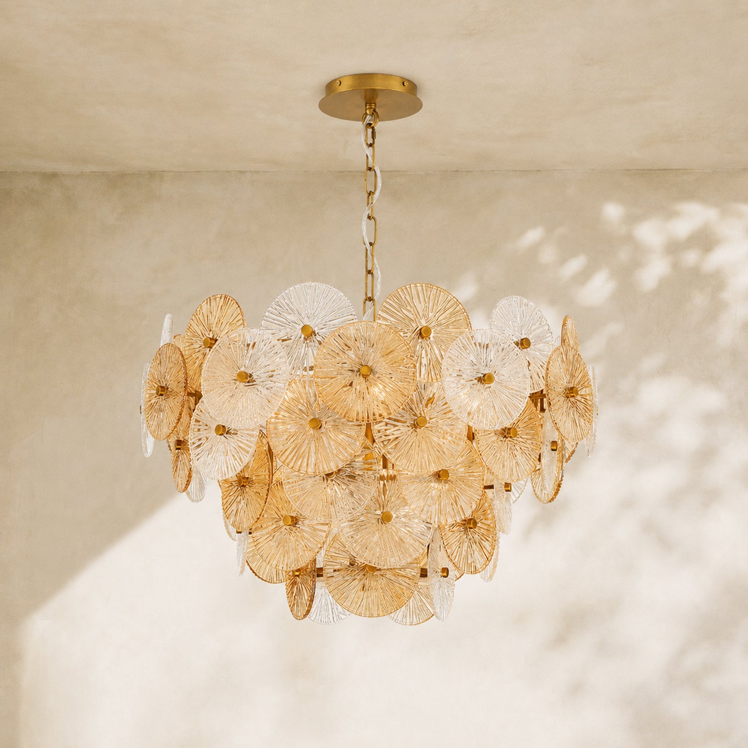 Suna Round Chandelier 12 Light 30"W
