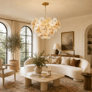 Suna Round Chandelier 12 Light 30"W