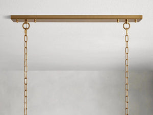 Crystal Prism Rectangular Chandelier 40''53''