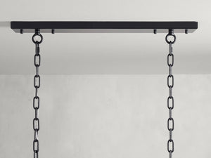 Crystal Prism Rectangular Chandelier 40''53''