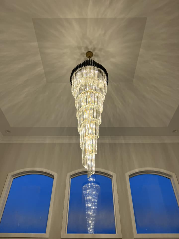 Cyrus Multiple Tier Crystal Chandelier-Vancei